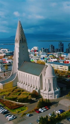“Hallgrímskirkja, Iceland | Iconic Views & Greatest World Wonder | #Shorts”