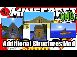 Minecraft Mods: " Additional Structures Mod 1.12.2 "