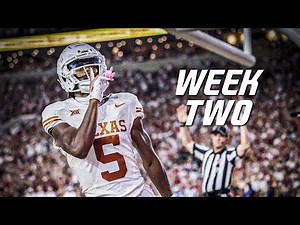 College Football Best Plays of Week 2 | 2023-24 ᴴᴰ