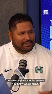 27K views · 230 reactions | The Rainbow Warriors offense is clicking this season and quarterbacks coach Chad Kapanui is a huge reason why. Catch "The Long Game" on the HNN streaming app or wherever you get your podcasts. #TheLongGame #Podcasts #HawaiiNewsNow #ChadKapanui #RainbowWarriors #UniversityofHawaii #UH #Bows #Football #Sports #Roosevelt #BishopGorman #Liberty | Hawaii News Now | Facebook