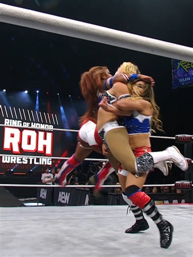 Fresh faces and returning fire collided as Hyan & Maya World defeated #ROH newcomer Lady Bird Monroe and the returning Viva Van in tag team action! Watch ROH TV on Honor Club! WatchROH.com | Ring of Honor Wrestling