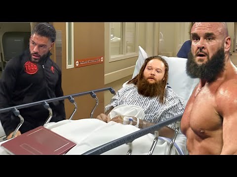 WWE Superstars Emotional After Bray Wyatt Death In Hospital Roman Reigns & Braun Strowman Smackdown