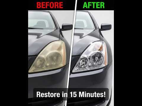Still Sanding Your Headlights? Stop! The 2-Minute Fix That Actually Works