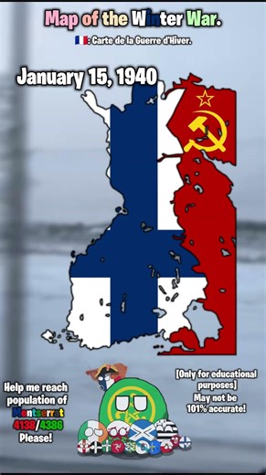 Map of the Winter War