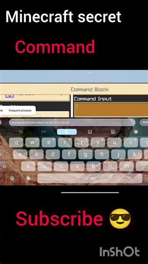 Minecraft Time Stop Command ⏸️ Secret Command Trick! #shorts#shorts feed#freeze #time