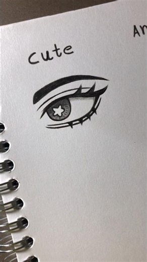 How to draw eyes easy ✨