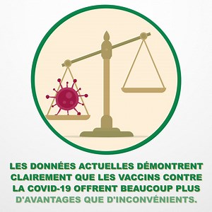 9.6K views · 5.9K reactions | Existent-ils des effects indésirables… Les vaccins contre la COVID-19 offrent beaucoup plus d'avantages que d'inconvénients. #VaccinesForAfrica #ShareTheTruth | Africa CDC | Facebook