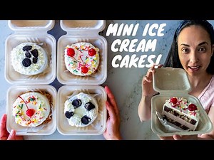 Mini Ice Cream Cakes