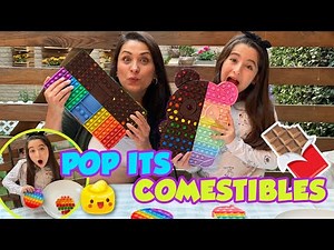 !POPITS COMESTIBLES! / POPTIS DE CHOCOLATE Y GELATINA