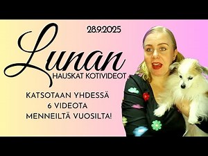 🐶 Lunan hauskat kotivideot 🐶