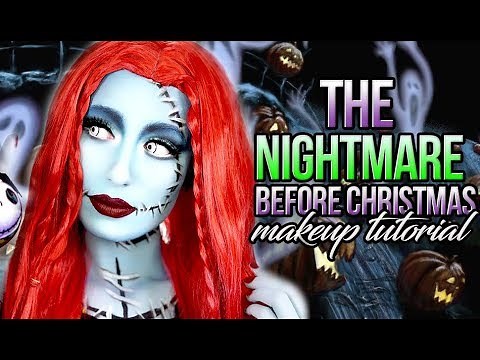 Sally The Nightmare Before Christmas Sally Makeup Tutorial | Victoria Lyn Beauty
