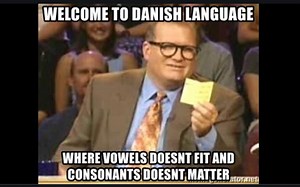 丹麦字母表 Danish alphabet