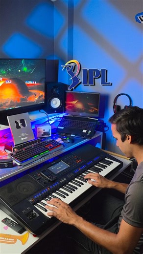 IPL Tune on Yamaha PSR-SX900 | High Energy Trumpet Voice Cover 🎺 #ipl #trumpet #psrsx900