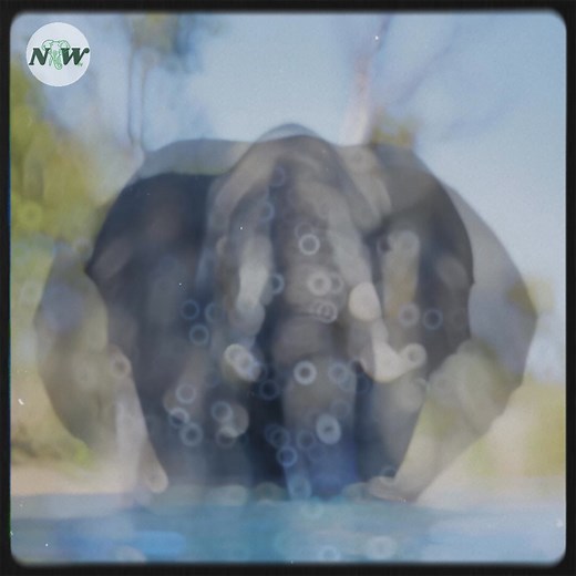 A baby elephant finds refreshment at a south african resort pool: a heartwarming sight. | I Love Elephants