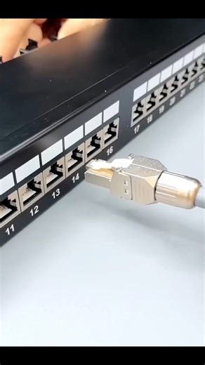 10K views · 62 reactions | How do Cat6 or Cat6a Module Plug RJ45 Connector and Ethernet Cable | ROAD LIFE | Facebook