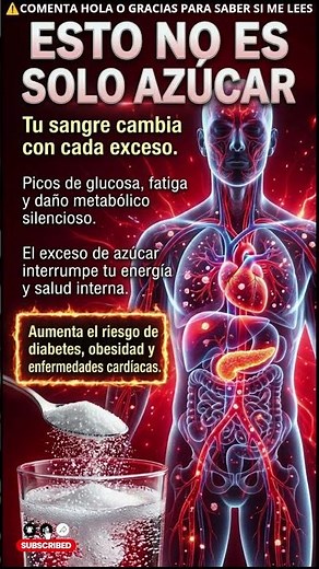 ⚠️Impacto del Exceso de Azúcar