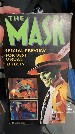 The mask behind-the-scenes vhs 1994 #vhstapes #themask #behindthescene #movie #film #1994 #90s #vhs