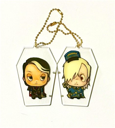 IDV Aesop Carl   Andrew Kreiss (train Conductor   Trickster) Acrylic Keychains - Etsy