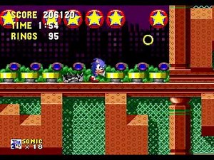 Sonic The Hedgehog - Spring Yard Zone Act 2