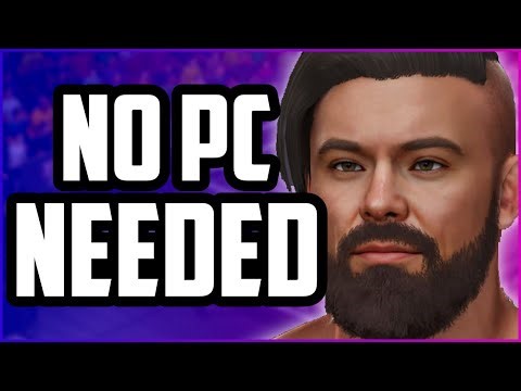 WWE 2K26 - Face Texture Tutorial + CAW Tips for Beginners