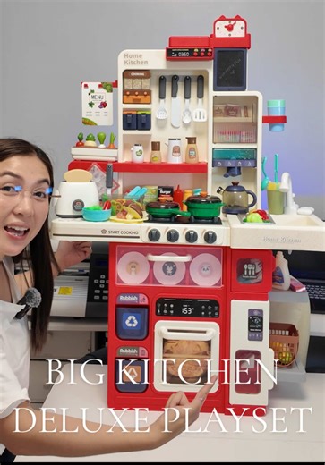 Deluxe Kitchen Playset for Creative Kids