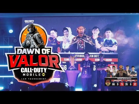 Dawn Of Valor 1St Lan Codm Br Tournament