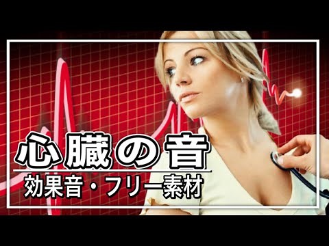 心臓音！効果音【心臓の鼓動/心音/フリー素材】