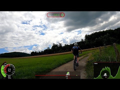 1 hour Woman Fat Burning Indoor Bike Training Souke Cycling Garmin Display Video