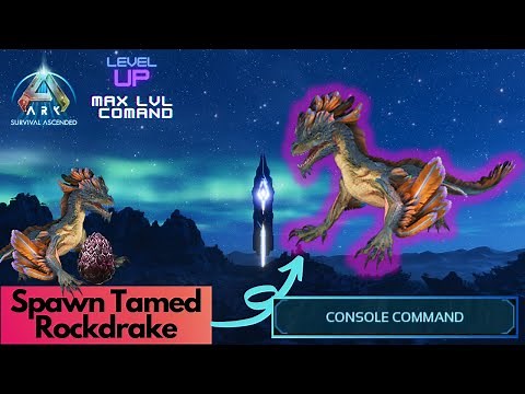 Tamed Rockdrake Spawn Command | Ark Survival Ascended