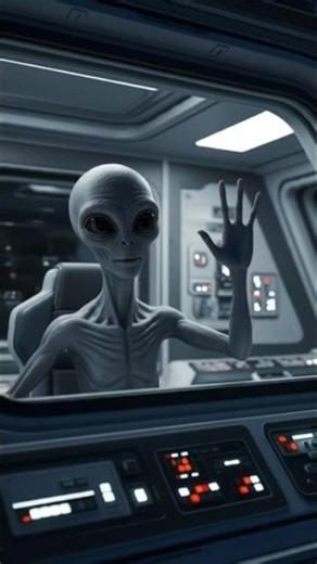 Alien waves goodbye.