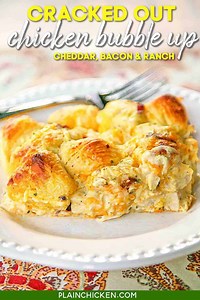 "Cracked Out" Chicken Bubble Up - Plain Chicken