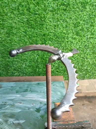 Scrap Metal Art by an Old Welder