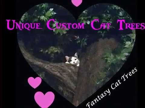 Custom Cat Trees from A Fantasy Forest