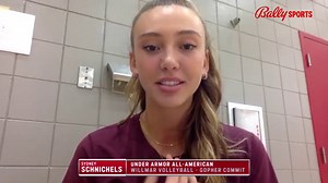 17 reactions | ✨ 홎홀홉홄홊홍 홎홋홊홏홇홄홂홃홏 ✨ Alex Zappa spoke with Willmar star Sydney Schnichels, the No. 1 recruit in the state, about her volleyball dreams, hard work and staying home to play for the Gophers. | FanDuel Sports Network North | Facebook