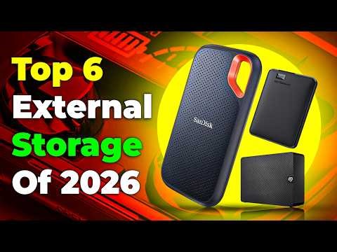 Best 5 External Storage Devices of 2026 | Fast SSDs & High-Capacity Backup Drives