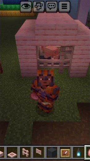 🐷🐷🏠🏠how to make a pig house in Minecraft #minecraft #shorts