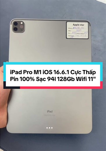 iPad Pro M1 128GB Wifi 11