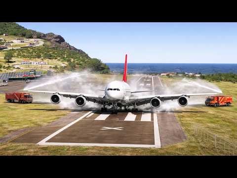 A380 Powerful Takeoff | World’s Largest Passenger Plane Departure