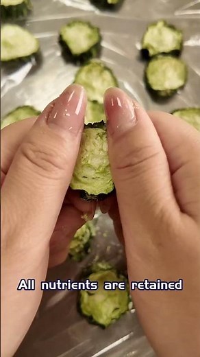 Freeze-Dried Cucumber: In & Out of the Chamber | SUS304 Tray Food Freeze Dryer in Action