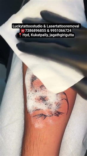 Luckytattoostudio & Lasertattooremoval ☎️7386896855 & 9951066724📍Hyd, Kukatpally, jagathgirigutta