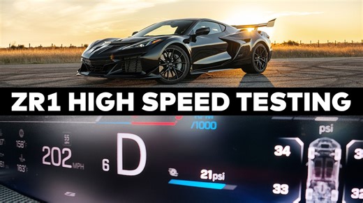 Chevrolet C8 Corvette ZR1 | Top Speed Testing | 200  MPH