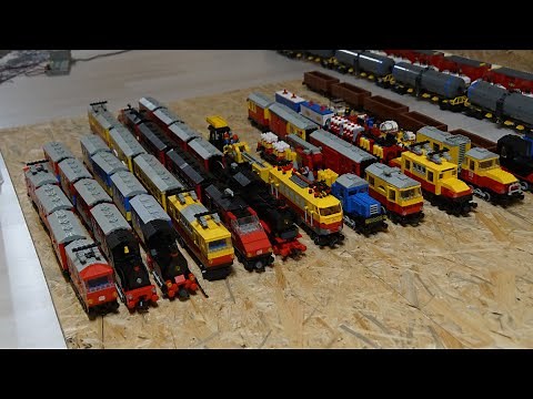 Lego 12V Eisenbahn XXL Sammlung - Übersicht über alle Züge
