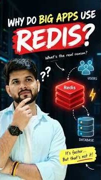 Why Do We Need Redis If We Already Have a Database? ⚡ | Redis Explained Simply #programming