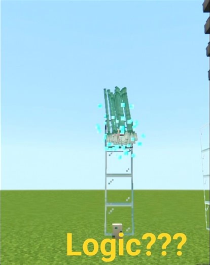 Logic in Minecraft ? #trending #minecraft #gamingshorts #shorts #viral #gameplay