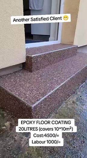 Epoxy Floor Coating 20L — Covers 10×10m, Affordable Kenya