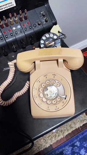 Exploring Vintage Telephone Technology: Rotary Manual Switchboard