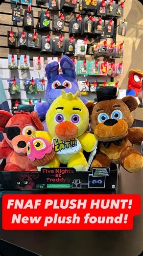 Nostalgic Adam on Instagram: "That glow in the dark feature is so epic to these plush. I’ve very happy they decided to add that. These will be hitting all different retailers so if you want to save some money it might be best to wait until they hit other stores. Of course I’ll post updates when I see them elsewhere. @jazwares @fnafmovie @themanwiththeredmane @markiemarc029 #fnaf #fivenightsatfreddys #fnafmovie #freddyfazbear #fnafplush #toycollector #bonniefnaf"