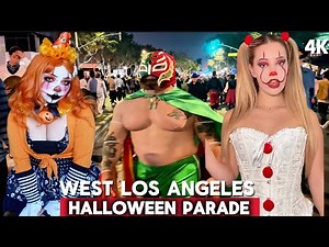West Hollywood Halloween Carnaval Celebrations 2025☠️ (4K)