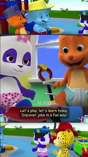 Word Party Song Job for Lulu