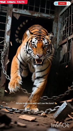 Cheetahs Can’t Roar Like Lions 🐆 | Amazing Animal Facts #Short cheetah facts cheetahs cant roar